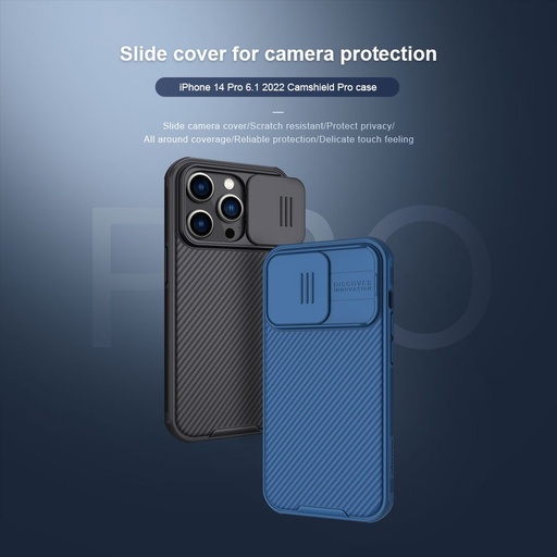 Apple iPhone 14 Pro Nillkin Camshield Pro husă spate (Negru)