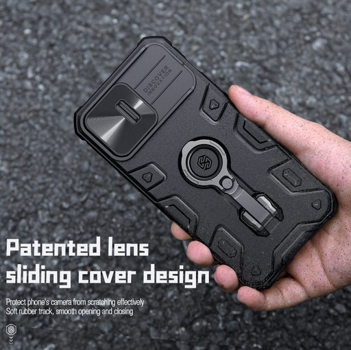 Apple iPhone 14 Pro Nillkin CamShield Armor Pro husă spate (Negru)