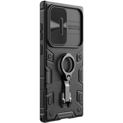 Samsung Galaxy S23 Ultra Nillkin CamShield Armor Pro MagSafe husă spate (Negru)