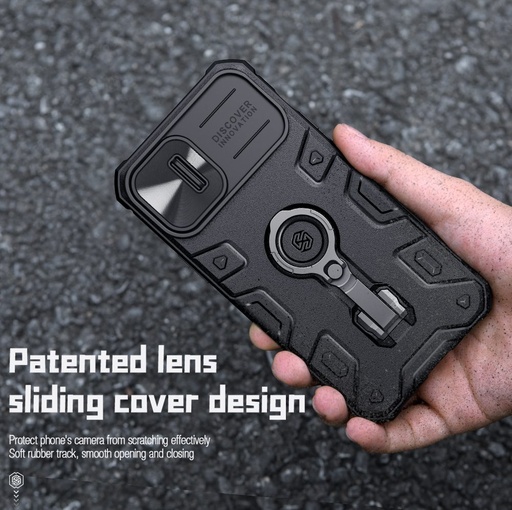 Apple iPhone 14 Plus Nillkin CamShield Armor Pro husă spate (Negru)