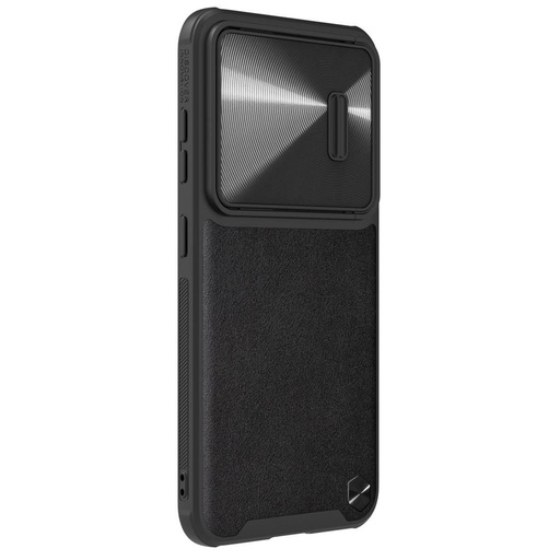 Samsung Galaxy S23 5G Nillkin CamShield Leather S husă spate (negru)