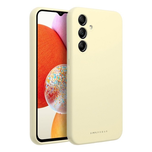 Samsung Galaxy A14 4G / Galaxy A14 5G Roar Cloud Skin husă spate (deschis galben)