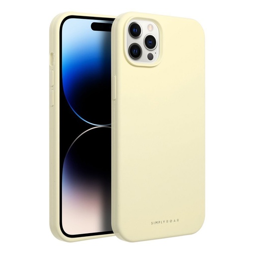 Apple iPhone 12 Pro Max Roar Cloud Skin husă spate (deschis galben)