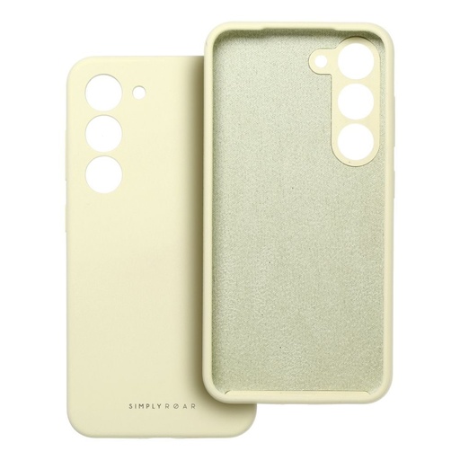 Samsung Galaxy S23 5G Roar Cloud Skin husă spate (deschis galben)
