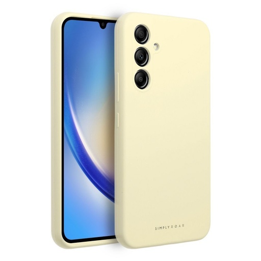 Samsung Galaxy A34 5G Roar Cloud Skin husă spate (deschis galben)
