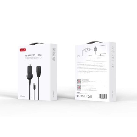 XO GB012 fără fir HDMI-adapter (Negru) – oglindire imagine pentru dispozitive inteligente