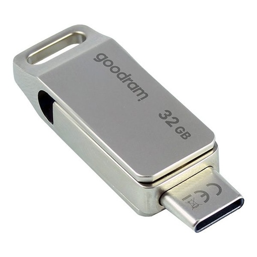 Goodram ODA3-032S0R11 32GB USB 3.2, USB-C stick USB argintiu