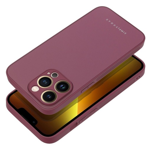 Apple iPhone 13 Pro Roar mat sticlă husă spate (Bordo)