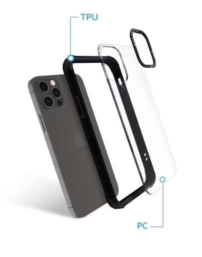 Apple iPhone 15 Pro Max MOLAN CANO HN7 rezistent husă spate (Negru)