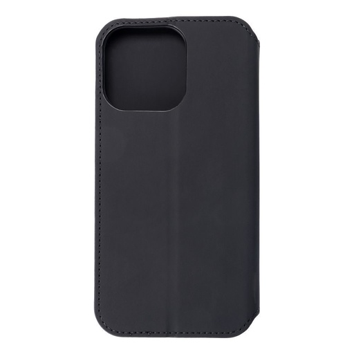 Apple iPhone 15 Pro Max Dual pocket husă tip carte (Negru)