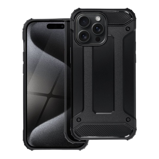 Apple iPhone 15 Pro Max armor anti-șoc husă spate (Negru)