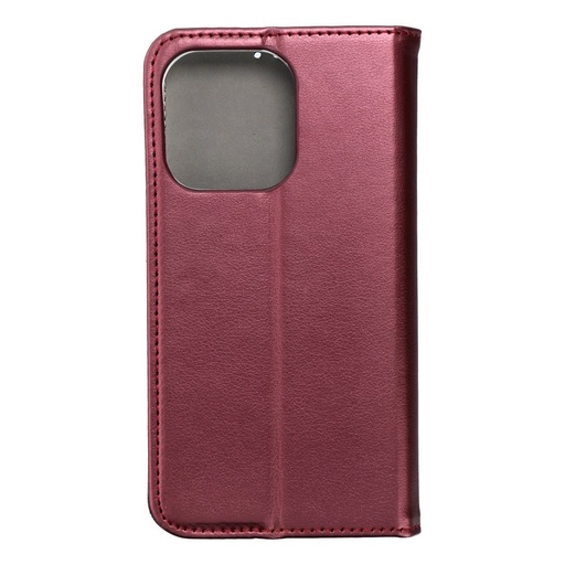 Apple iPhone 15 Pro smart magneto magnetic husă tip carte (Bordo)