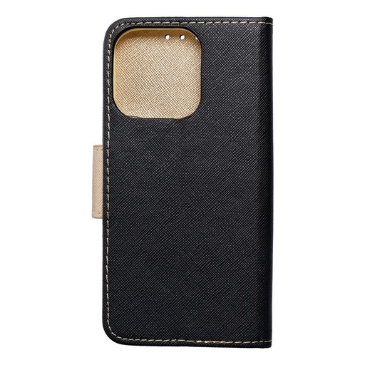 Apple iPhone 15 Pro Fancy book husă tip carte (fekete-arany)