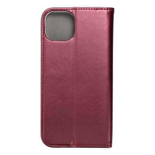 Apple iPhone 15 Plus smart magneto magnetic husă tip carte (Bordo)