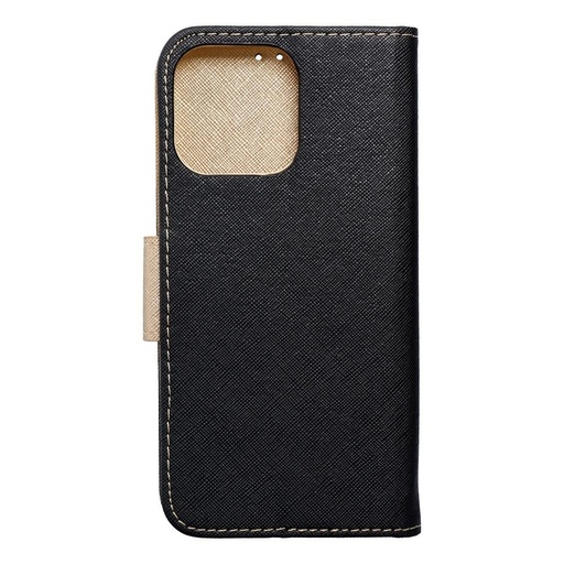 Apple iPhone 15 Pro Max Fancy book husă tip carte (fekete-arany)
