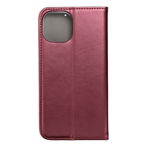 Apple iPhone 15 smart magneto magnetic husă tip carte (Bordo)