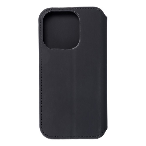 Apple iPhone 15 Pro Dual pocket husă tip carte (Negru)