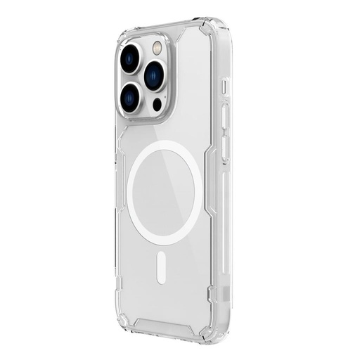 Apple iPhone 15 Pro Max Nillkin Nature Pro MagSafe husă spate (Alb)