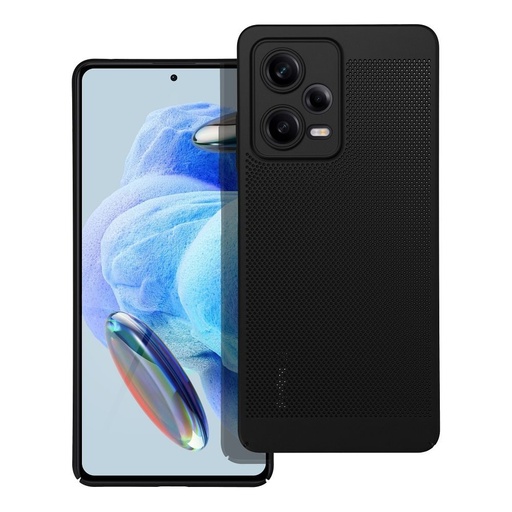 Xiaomi Redmi 13C Breezy perforat plastic husă spate (Negru)