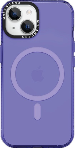 Apple iPhone 12 / iPhone 12 Pro MOLAN CANO rainbow TPU MAGSAFE husă spate (Mov)