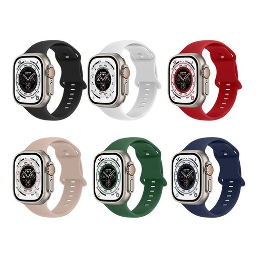 Apple Watch 42mm / Watch 44mm / Watch 45mm / Watch 49mm HOCO WA15 solid curea verde pin