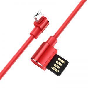 Hoco U37 1.2M L în formă de microUSB cablu (L în formă de), roșu