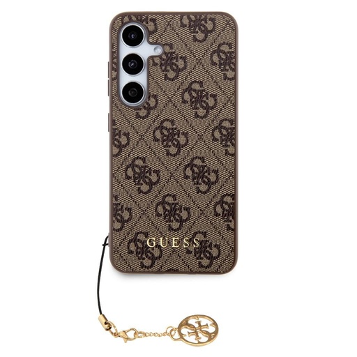 Samsung Galaxy S24 Guess 4G Charms husă (Maro) - GUHCS24SGF4GBR