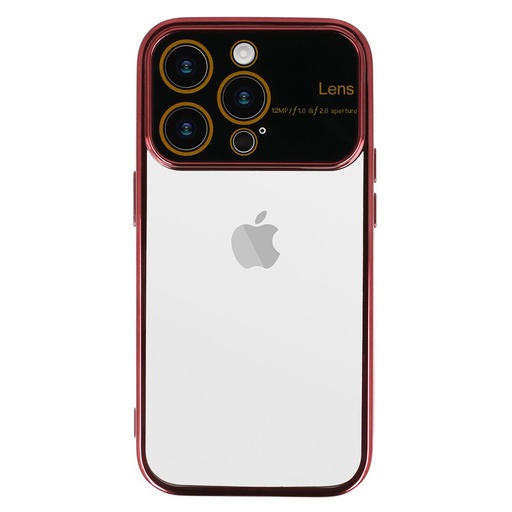 Samsung Galaxy A15 4G / Galaxy A15 5G electro lens cameră insulă de protecție husă spate (Roșu)