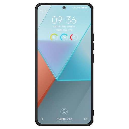 Xiaomi Redmi Note 13 Pro 5G Nillkin Super Frosted Shield Pro husă spate (Negru)