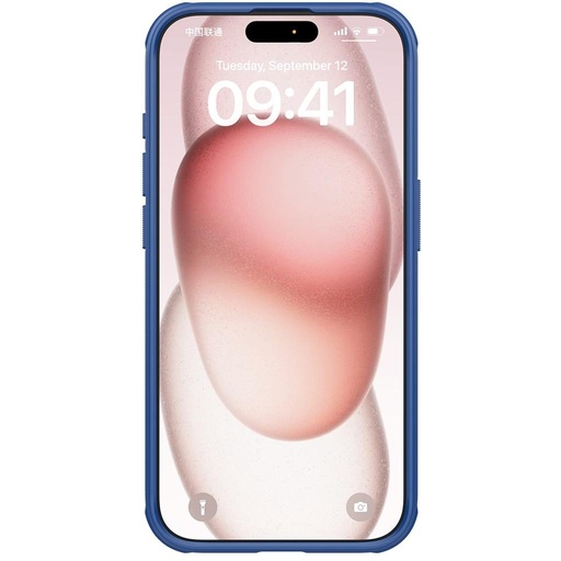 Apple iPhone 15 Pro Nillkin Super Frosted Shield Pro husă spate (albastru)
