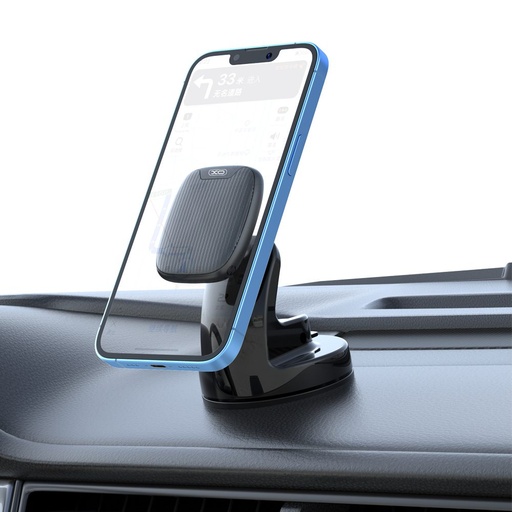 XO C98B magnetic suport auto (Negru) – pentru bord és pentru parbriz, 360°-ban rotativ