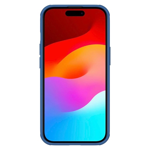 Apple iPhone 15 Plus Nillkin Super Frosted Shield Pro MagSafe husă spate (Albastru)