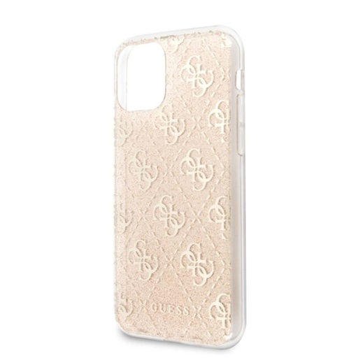 Apple iPhone 11 Pro Guess 4G Glitter husă (Auriu) - GUHCN58PCU4GLGO