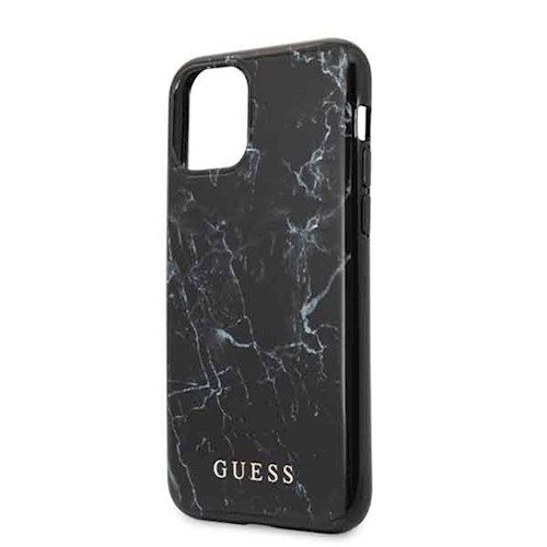 Apple iPhone 11 Pro Guess Marble husă (Negru) - GUHCN58PCUMABK