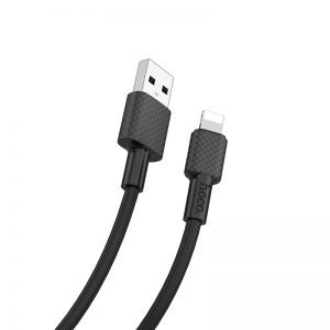 Hoco X29 lightning cablu, 2A, 1m, negru