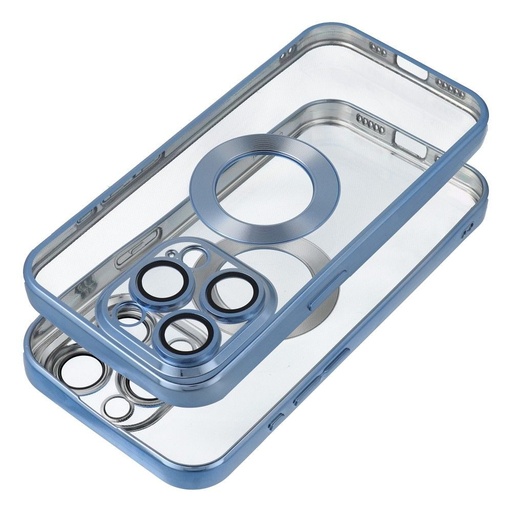 Apple iPhone 15 Pro GLAM silicon husă spate (Albastru)