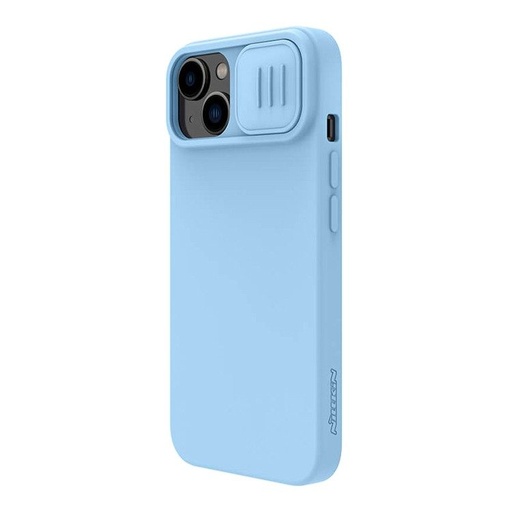 Apple iPhone 13 / iPhone 14 Nillkin Silky husă spate (Albastru)