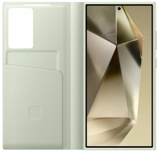 Samsung Galaxy S24 Ultra Smart View husă tip carte (Verde)