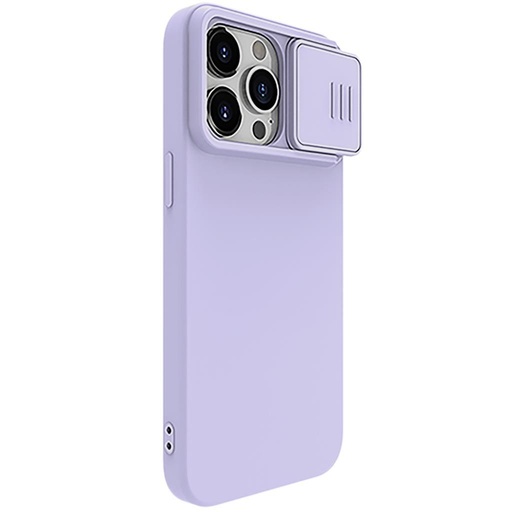 Apple iPhone 15 Pro Nillkin Silky MagSafe husă spate (Mov)