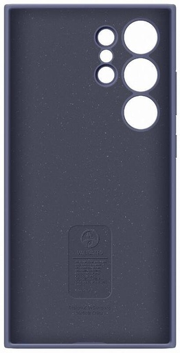 Samsung Galaxy S24 Ultra Silicone Cover husă cu cordon (Mov)