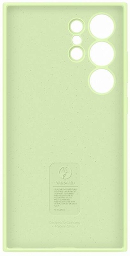 Samsung Galaxy S24 Ultra Silicone Cover husă cu cordon (Verde)