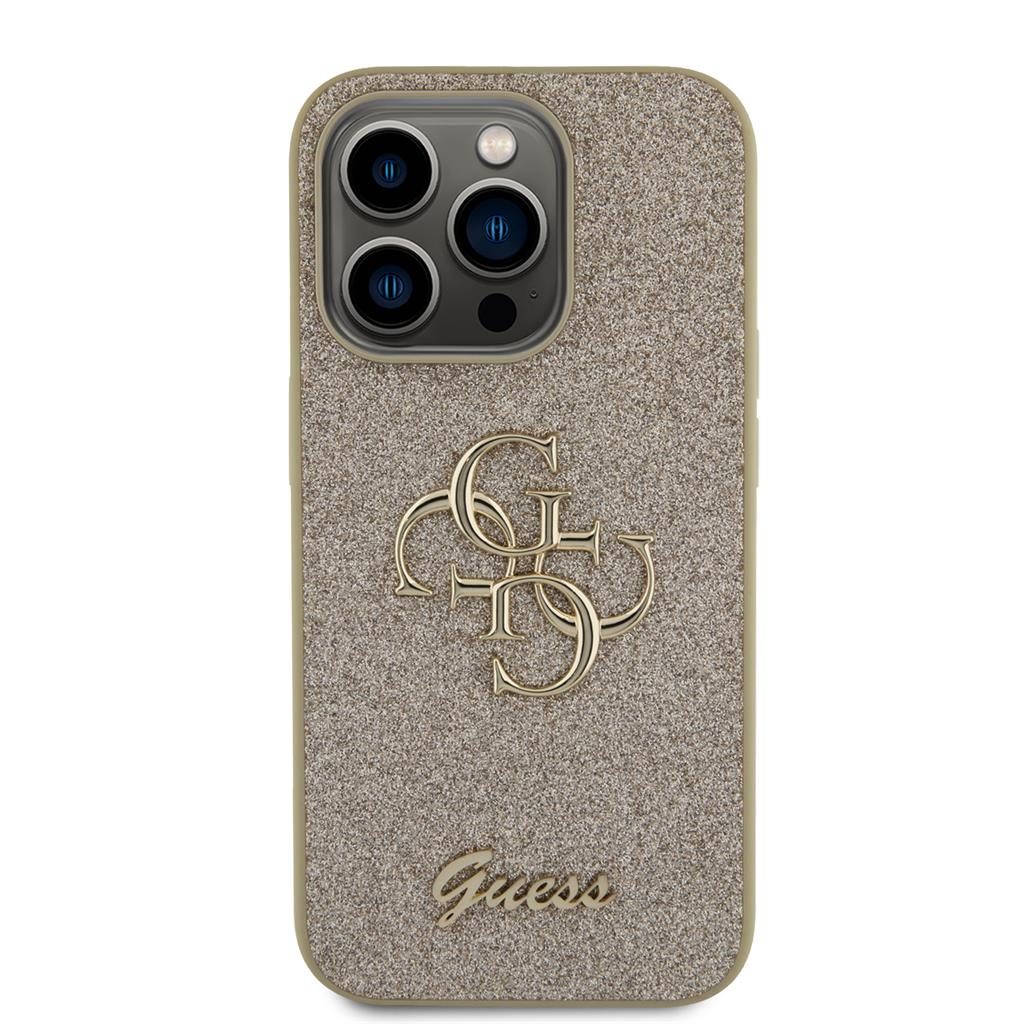 apple-iphone-15-pro-guess-pu-fixed-glitter-4g-metal-logo-hatlap-tok-arany-guhcp15lhg4sgd_2.jpg