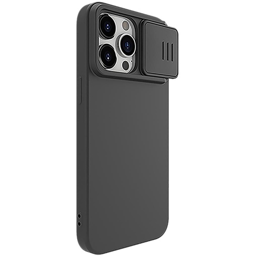 Apple iPhone 15 Pro Nillkin Silky MagSafe husă spate (Negru)