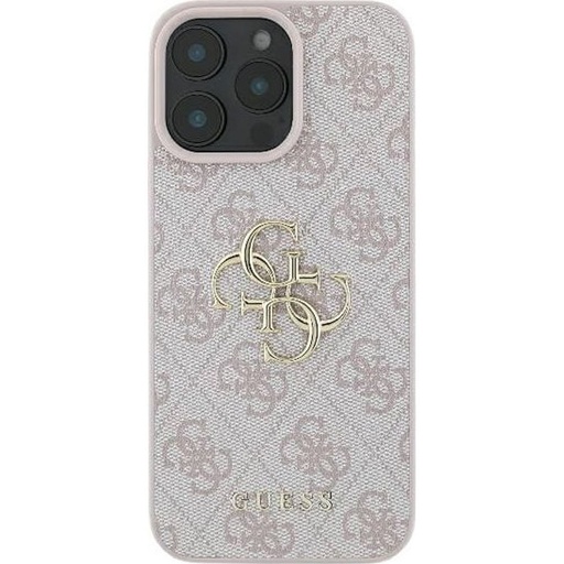 Apple iPhone 16 Guess 4G Big Logo husă (Roz) - GUHCP16S4GMGPI