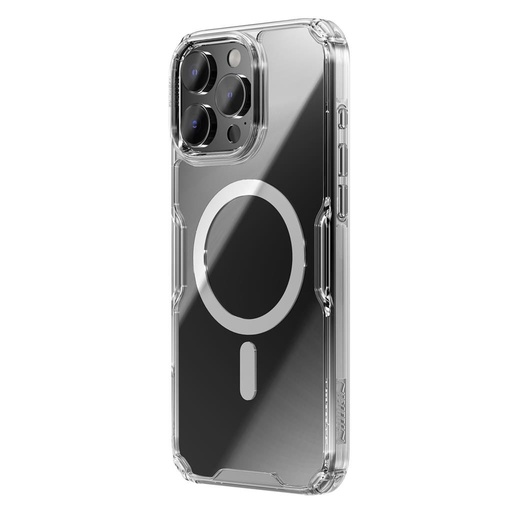 Apple iPhone 16 Pro Max Nillkin Nature Pro MagSafe husă spate (alb)