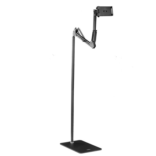 XO C137 de birou telefon- és suport tabletă suport transportabil metal telefon mobil/tablet suport 135cm magas (Negru)
