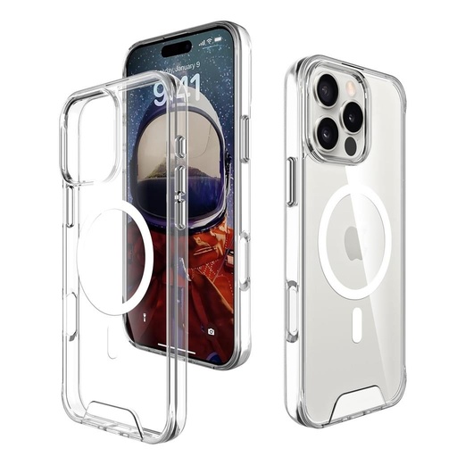 Apple iPhone 16 Pro TOKO Space magsafe husă spate (Transparent)