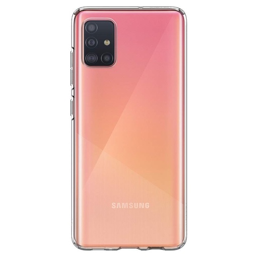 Samsung Galaxy A51 Spigen liquid crystal premium husă spate, (Transparent) - ACS00564