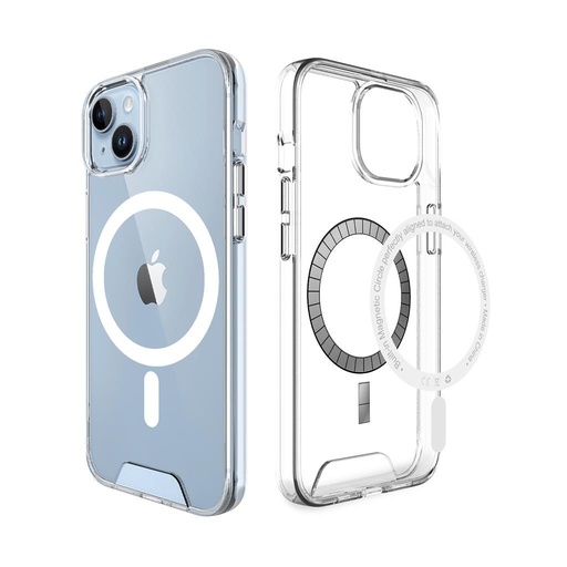 Apple iPhone 14 TOKO Space magsafe husă spate (Transparent)