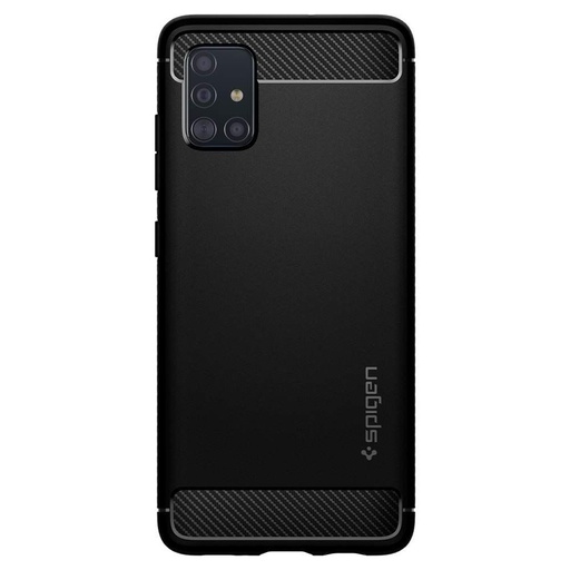 Samsung Galaxy A51 Spigen Rugged armor anti-șoc husă, negru